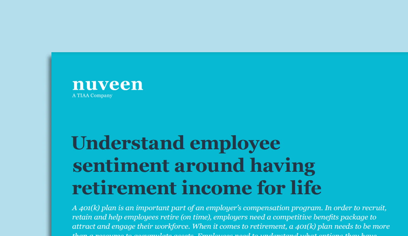 Lifetime Income Toolkit 2- Employee Sentiment Survey thumbnail