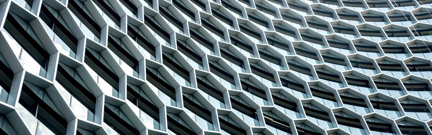 reflective building windows