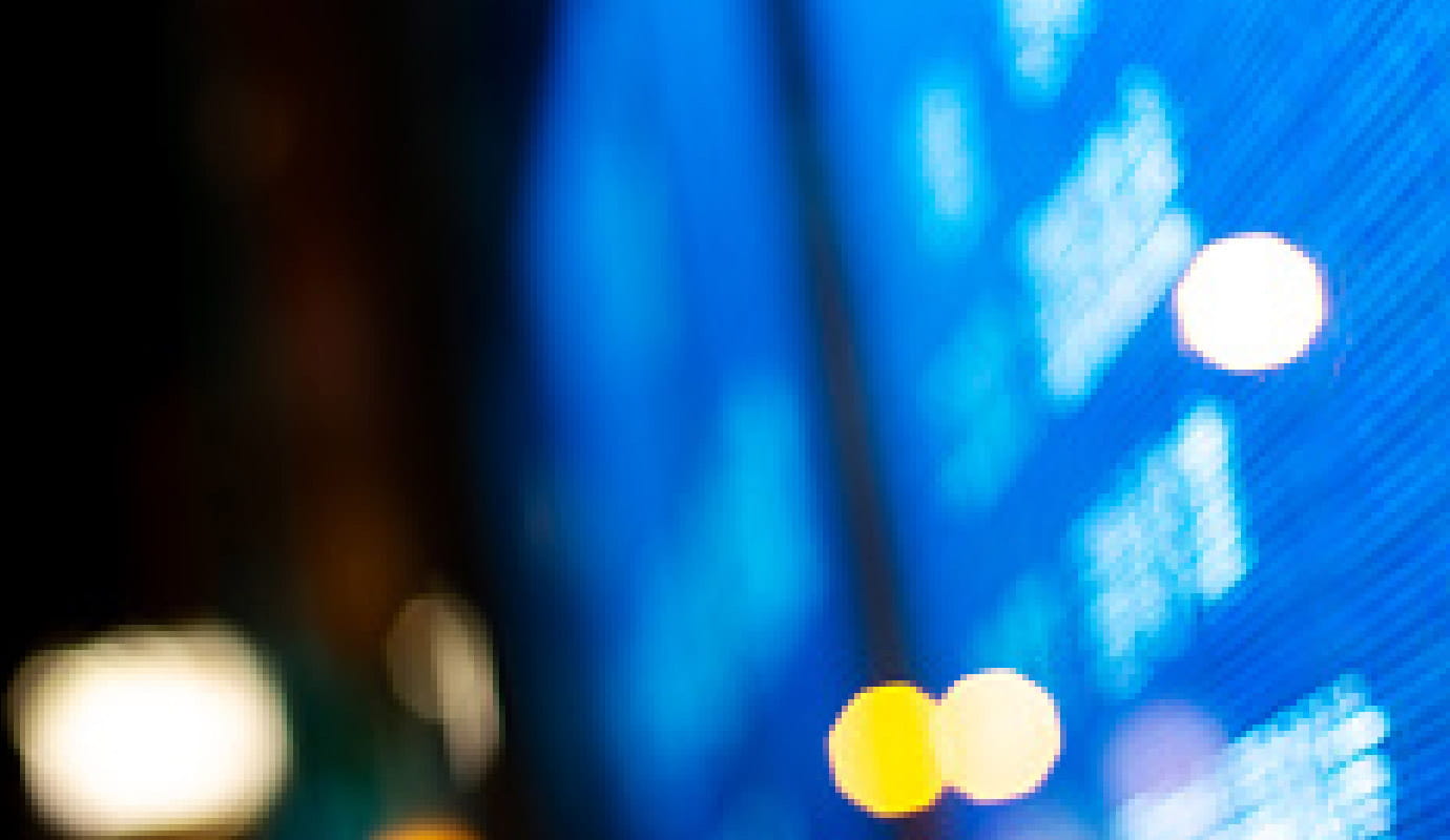 reflection of a computer screen