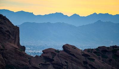 Lovely Mountain Range