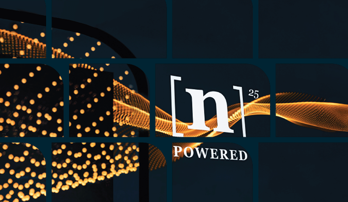 Blocks with Nuveen logo in brackets