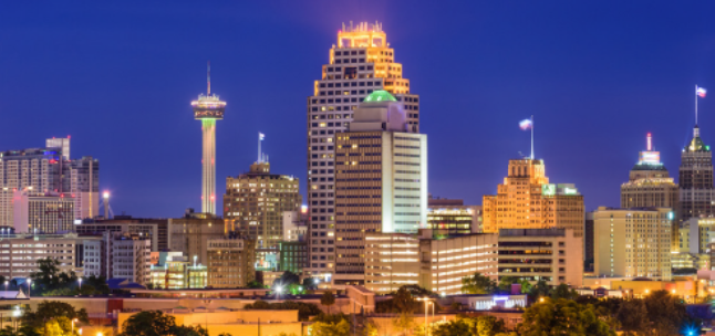 Night image of a City