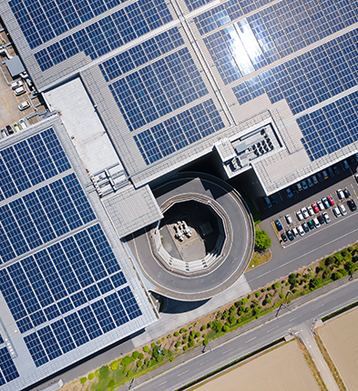 Rooftop solar arrays