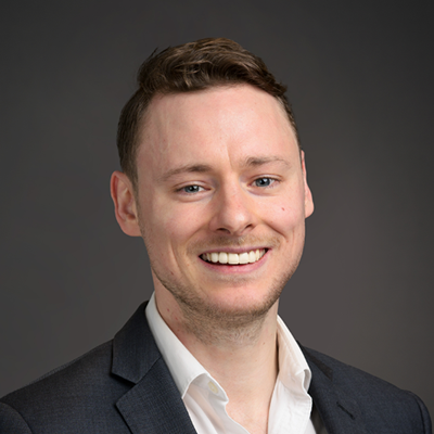 Person smiling for a portrait