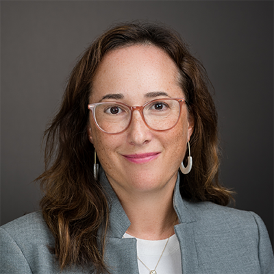 Person smiling for a portrait